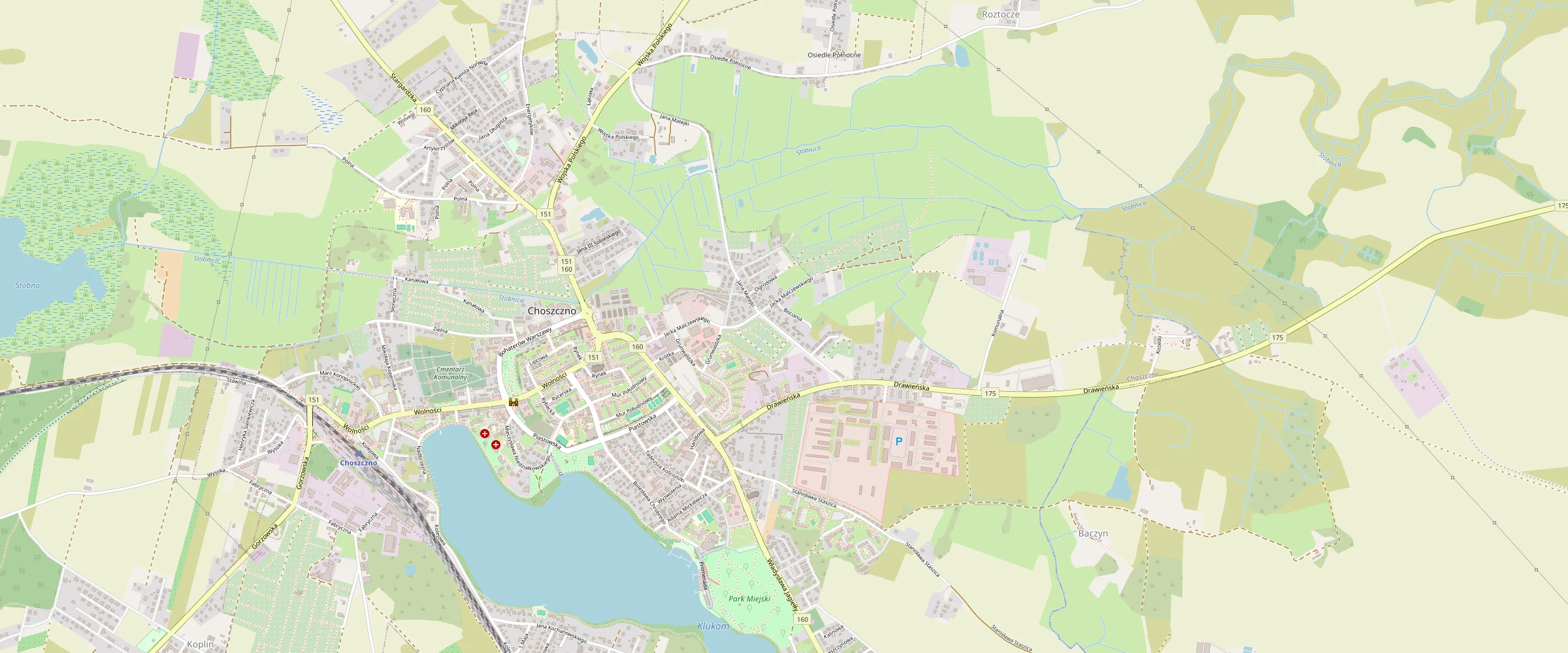 Mapa okolicy biura