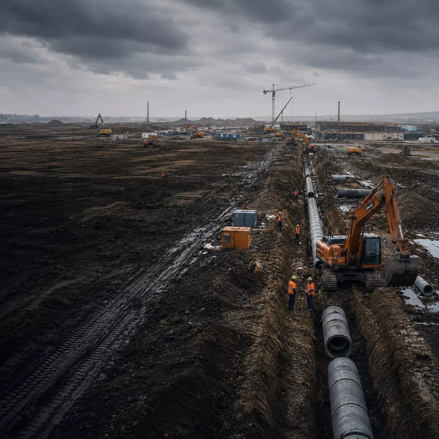 Infrastruktura wod-kan Centralnego Portu Komunikacyjnego